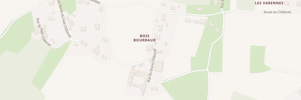 Plan du 26 Rue du Grand Châtenet à Mazeray