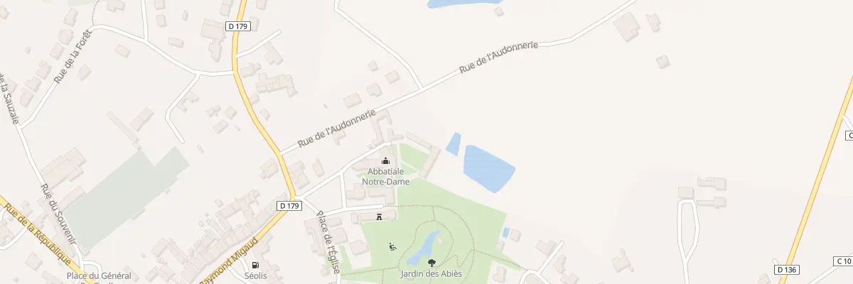 Plan du 15 All de l’Eglise à L’Absie