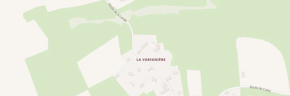 Plan du 270 Rte de la Lande à Cauville