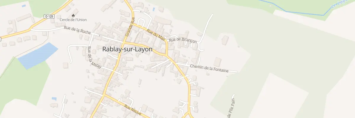 Plan du 21 Rue de l’Eglise (Rablay S Layo à Bellevigne-en-Layon