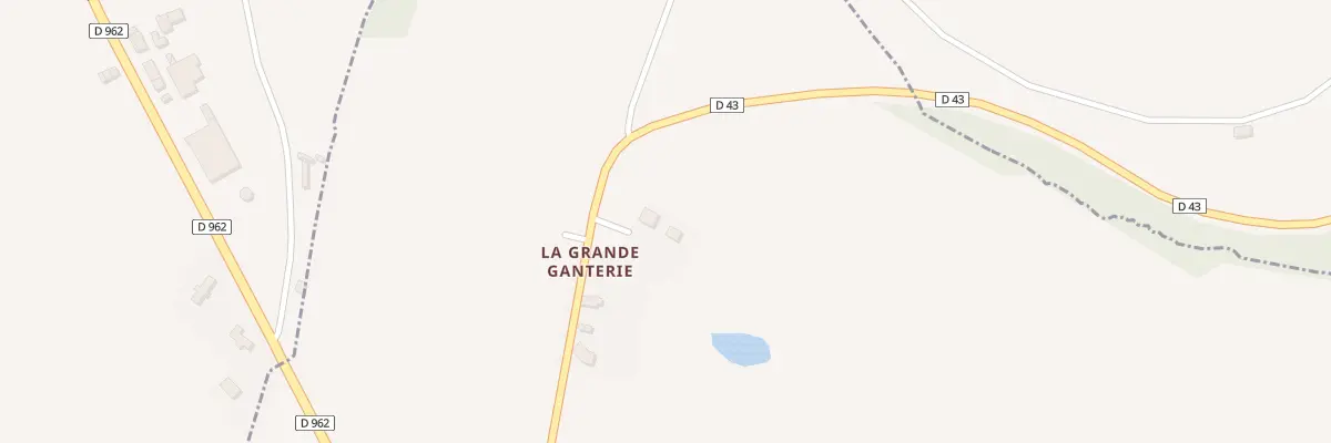 Plan du 6 La Grande Ganterie au Châtellier
