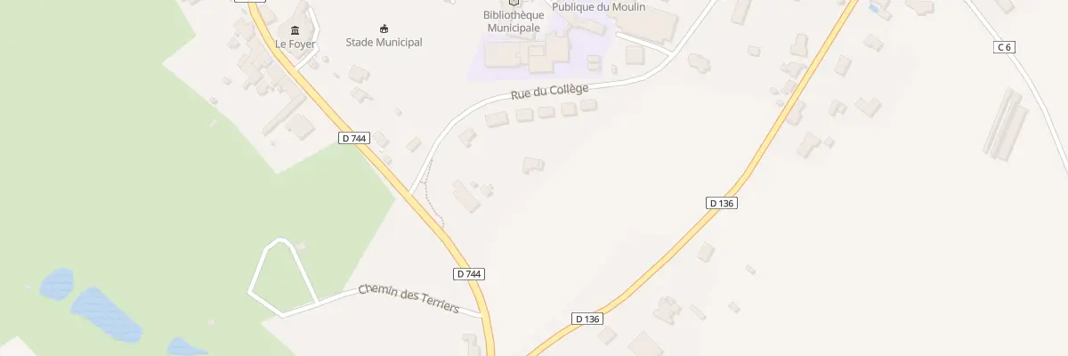 Plan du 62 Rue Fernand Gougeard à L’Absie