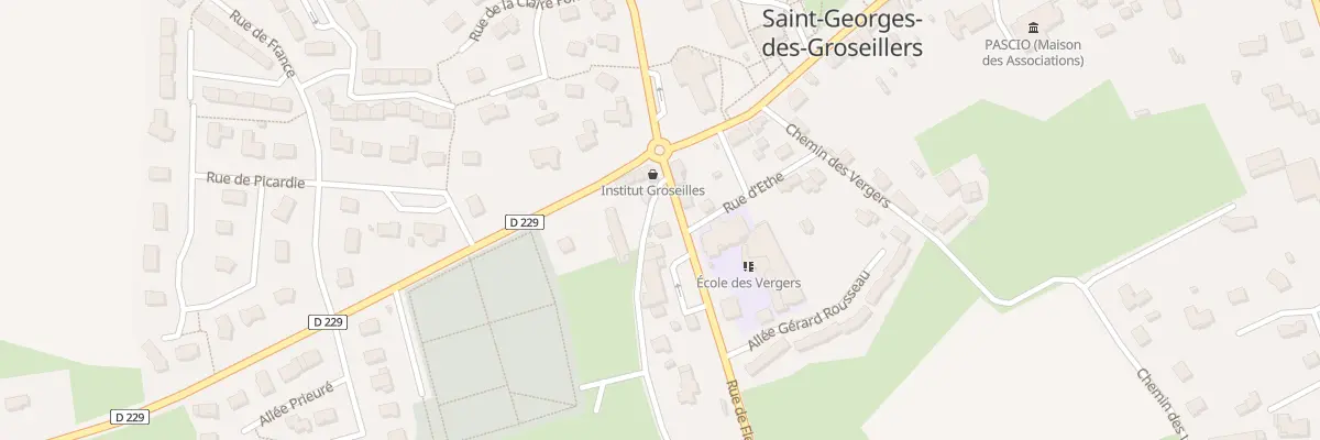 Plan du 6 Rue de Flers à Saint-Georges-des-Groseillers