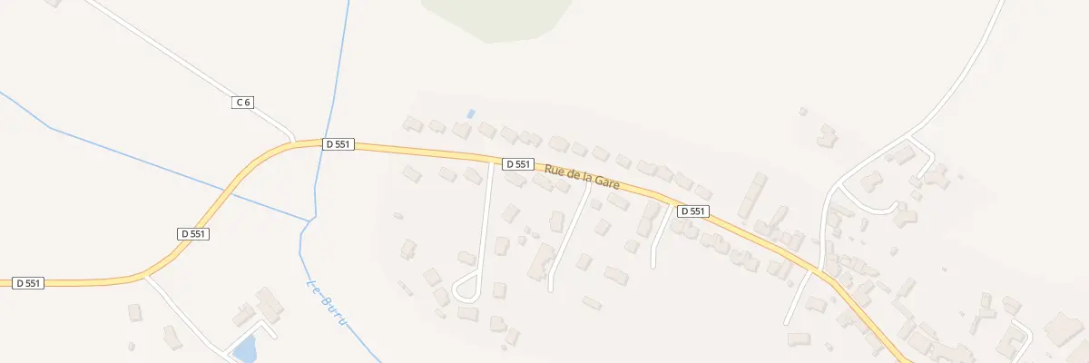 Plan du 29 Rue de la Gare à Arquenay