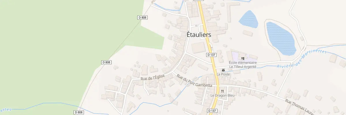 Plan du 11 Rue de l’Eglise à Étauliers