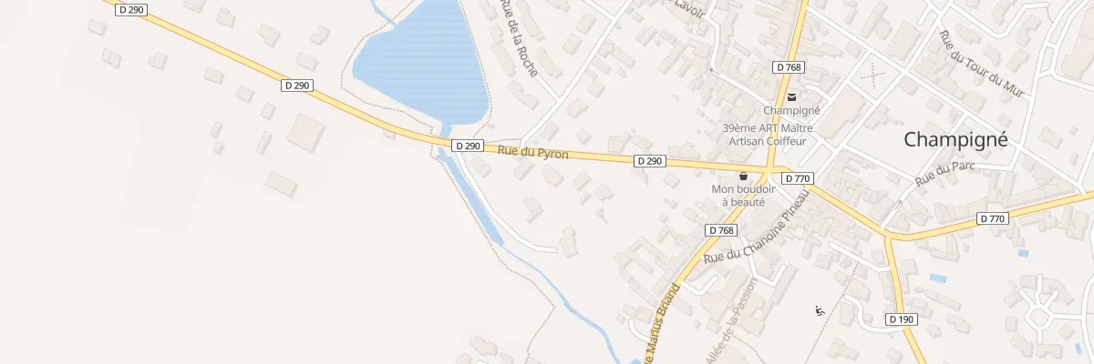 Plan du 11B Rue du Pyron aux Hauts-d’Anjou