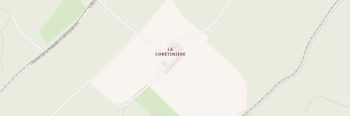 Plan du 5001 La Crestiniere à Grandjean