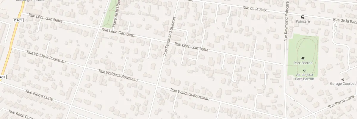 Plan du 41 Rue Léon Gambetta à Villenave-d’Ornon