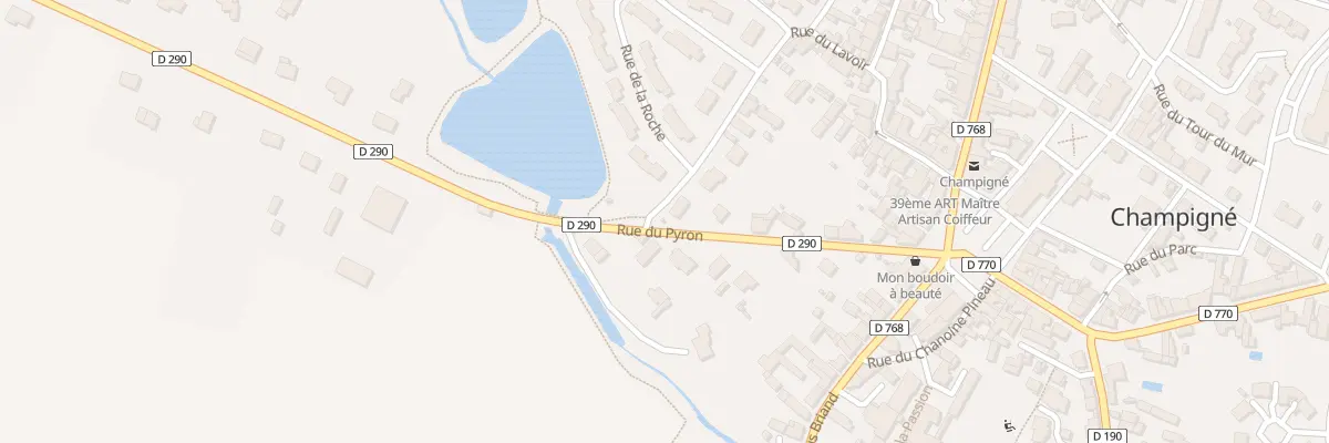 Plan du 8 Rue du Pyron aux Hauts-d’Anjou