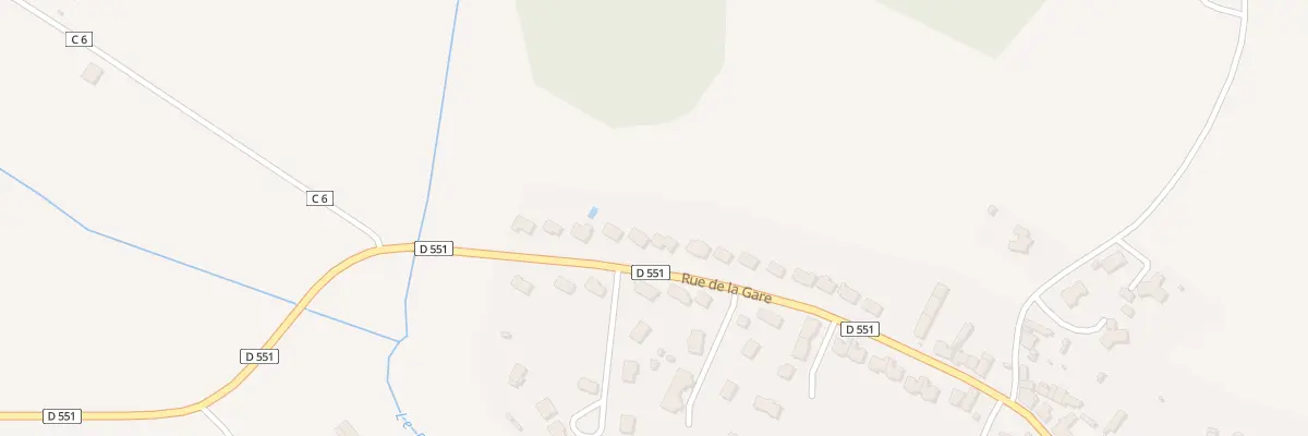 Plan du 44 Rue de la Gare à Arquenay