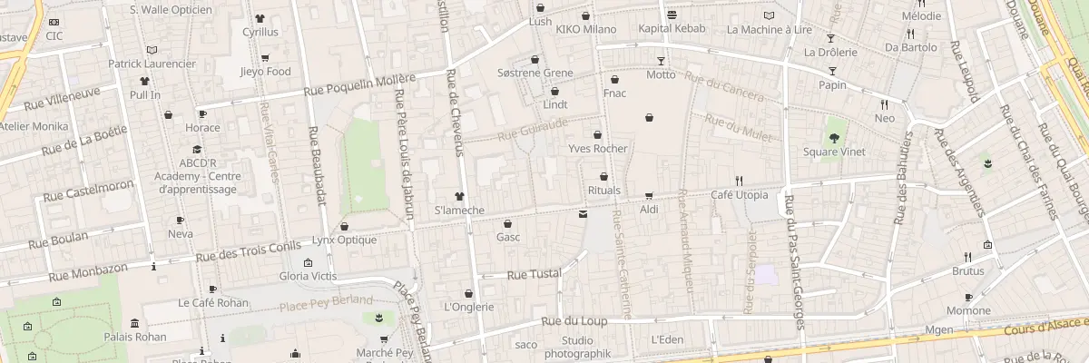 Plan du 9 Rue des Trois Conils à Bordeaux