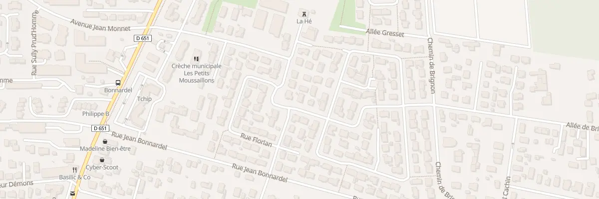 Plan du 40 Rue Condorcet à Villenave-d’Ornon