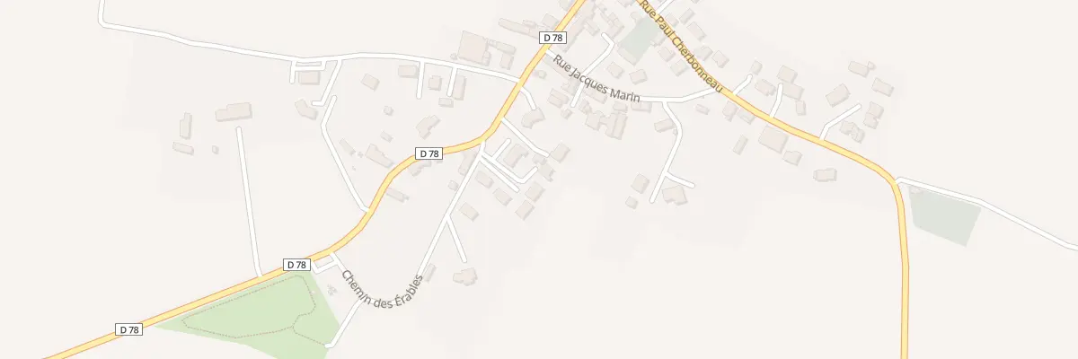 Plan du 14E Rue du General Bertron aux Hauts-d’Anjou