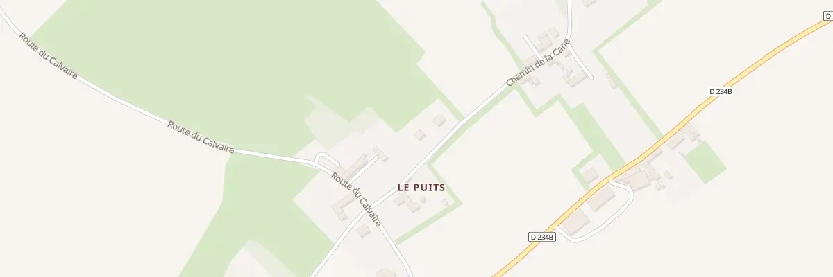 Plan du 1 Che de la Cane à Bonnemaison