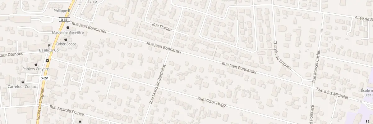 Plan du 35B Rue Jean Bonnardel à Villenave-d’Ornon