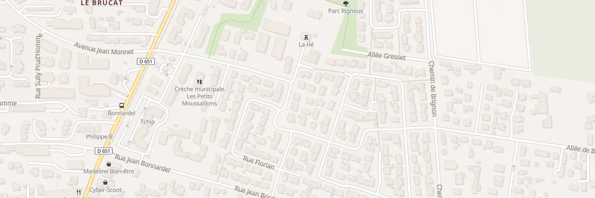 Plan du 34 Rue Condorcet à Villenave-d’Ornon