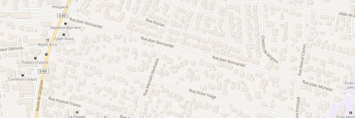 Plan du 35C Rue Jean Bonnardel à Villenave-d’Ornon