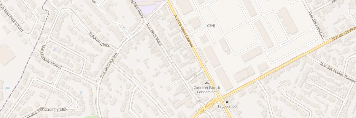 Plan du 30 Rue de la Mare à Angers