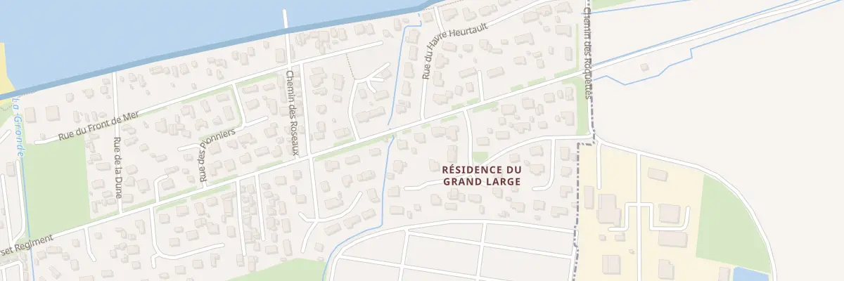Plan du 21 Rue Royal Hampshire Regiment à Asnelles