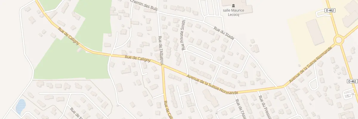 Plan du 23 Rue Private Smith à Saint-Georges-des-Groseillers