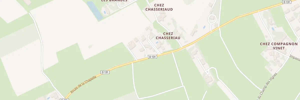 Plan du 139 Rte de la Chapelle à Chaniers