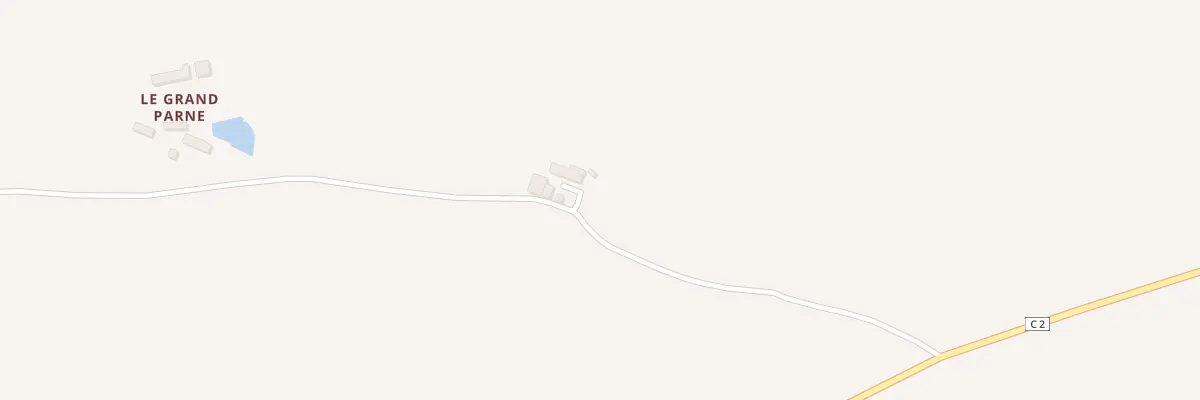 Plan du 1 Le Petit Parne à Gennes-Longuefuye