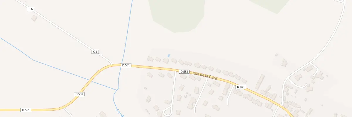 Plan du 46 Rue de la Gare à Arquenay