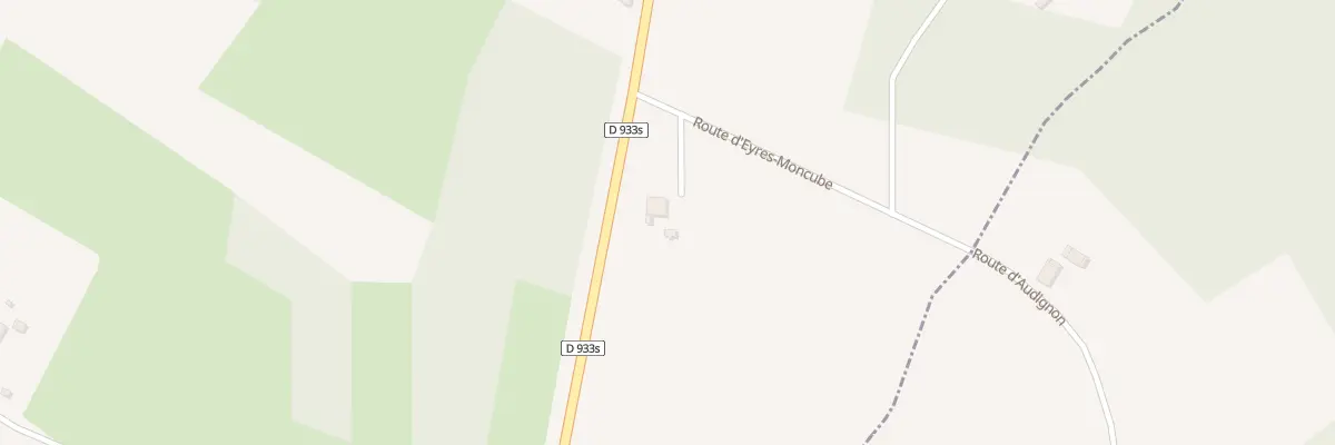 Plan du 32 Che d’Eyres Moncube à Audignon