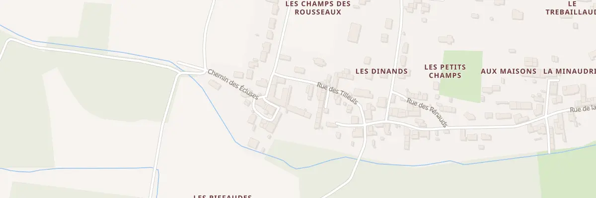 Plan du 11 Rue des Tilleuls à La Vergne