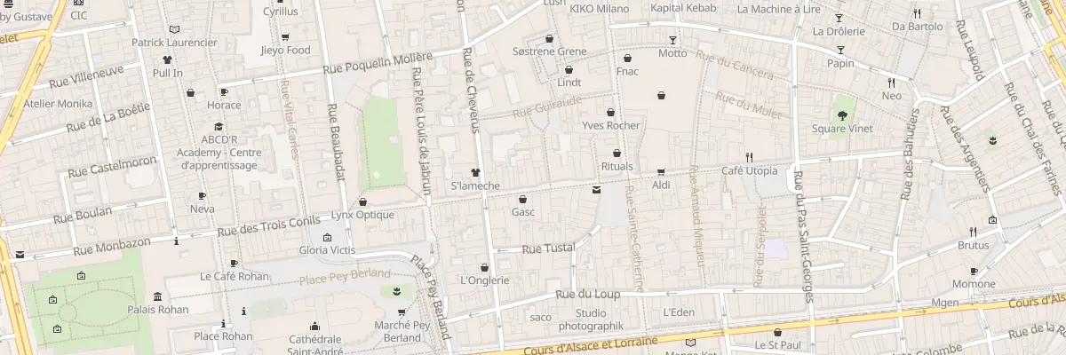 Plan du 17 Rue des Trois Conils à Bordeaux