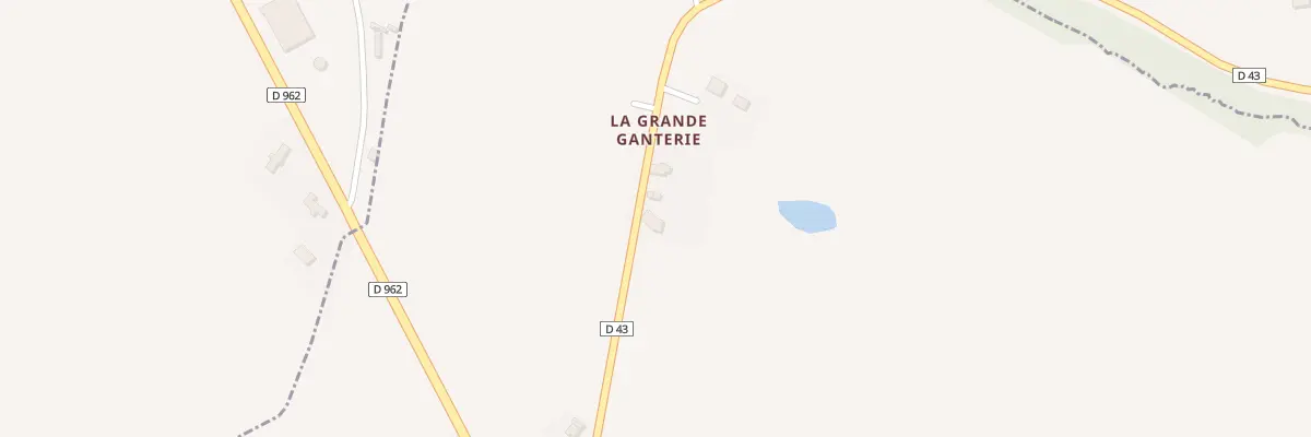 Plan du 2 La Grande Ganterie au Châtellier