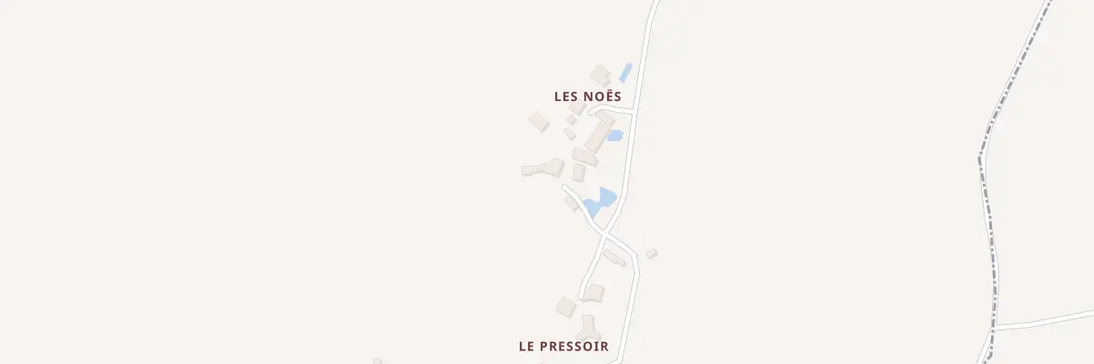 Plan du 4 La Noe à La Bazoge-Montpinçon