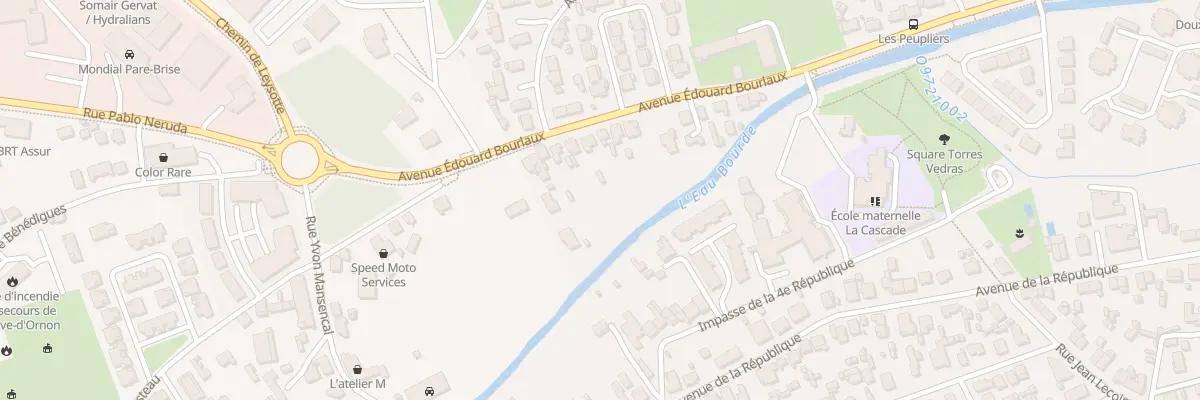 Plan du 20 Rue Edouard Bourlaux à Villenave-d’Ornon