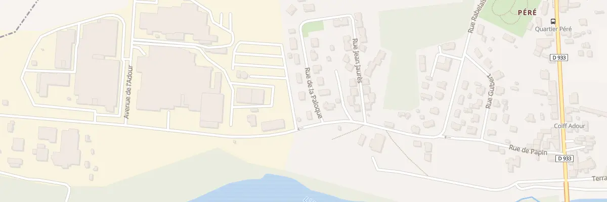 Plan du 9 Rue de la Paloque à Saint-Sever