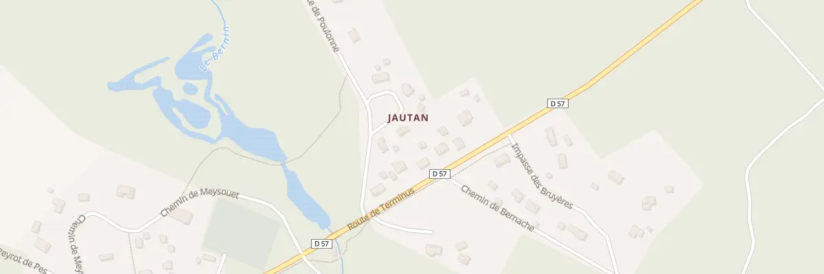 Plan du 112 Jautan à Vert