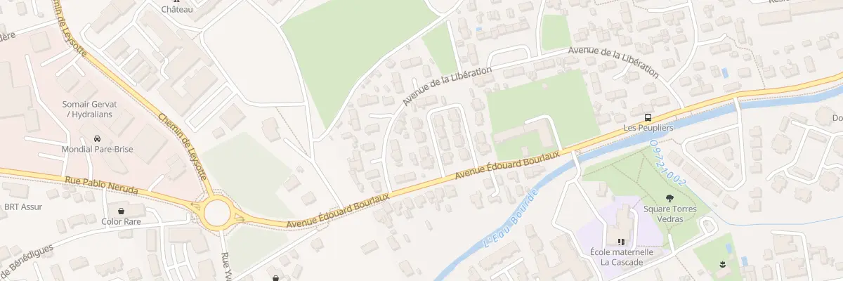 Plan du 1 Rue des Lupins à Villenave-d’Ornon