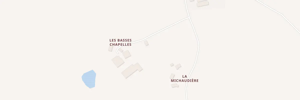 Plan du 1 Les Basses Chapelles à La Bazoge-Montpinçon