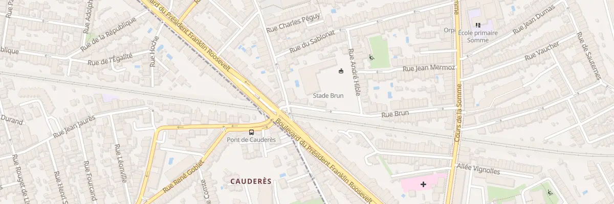 Plan du 65 Rue Brun à Bordeaux
