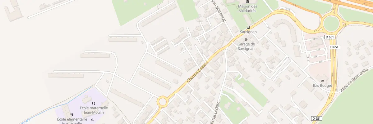 Plan du 29 Che Gaston à Villenave-d’Ornon