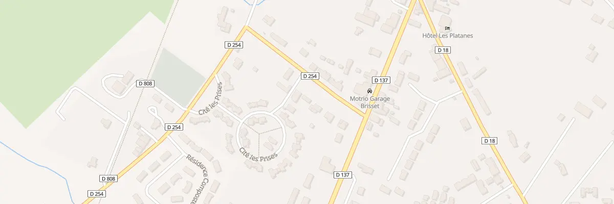 Plan du 8 Bd du 4 Septembre à Étauliers
