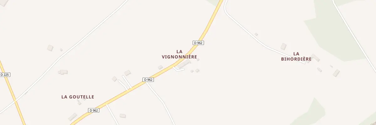 Plan du 4 La Vignonniere au Châtellier