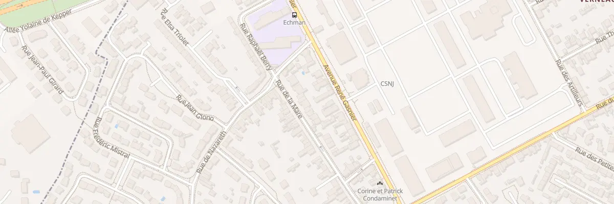 Plan du 38 Rue de la Mare à Angers