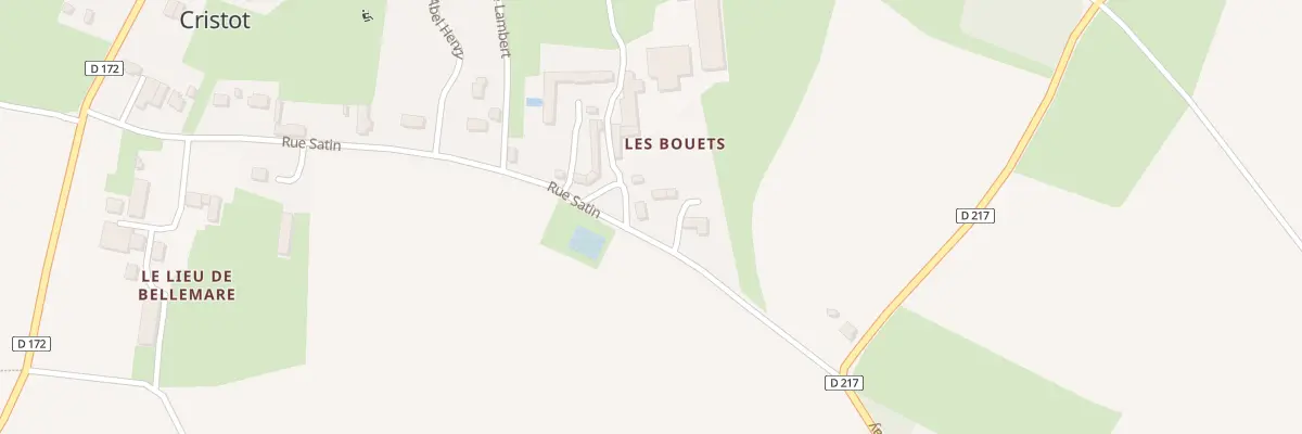 Plan du 19 Rue Satin à Cristot
