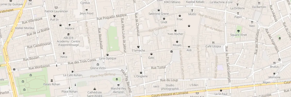 Plan du 27 Rue des Trois Conils à Bordeaux