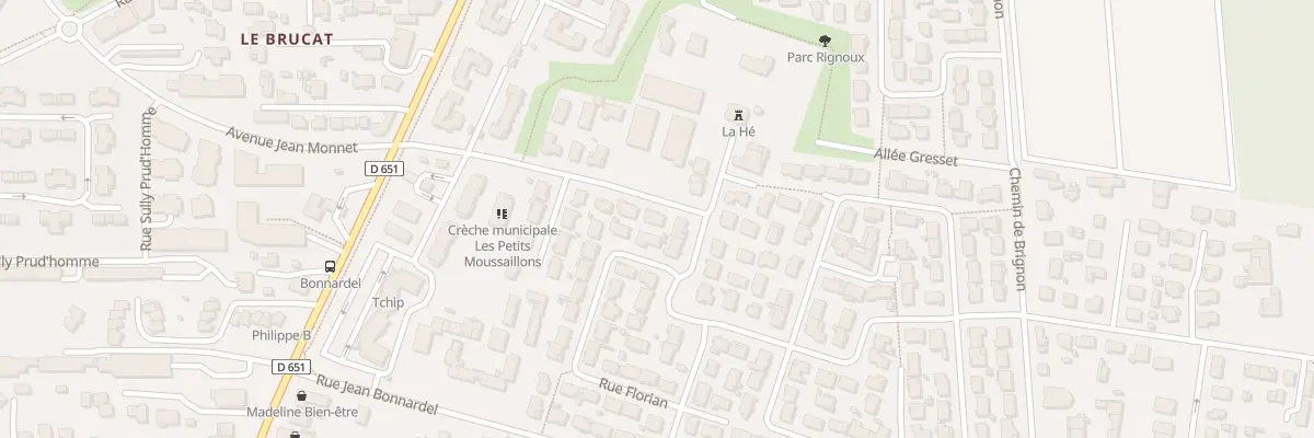 Plan du 15 Rue Condorcet à Villenave-d’Ornon