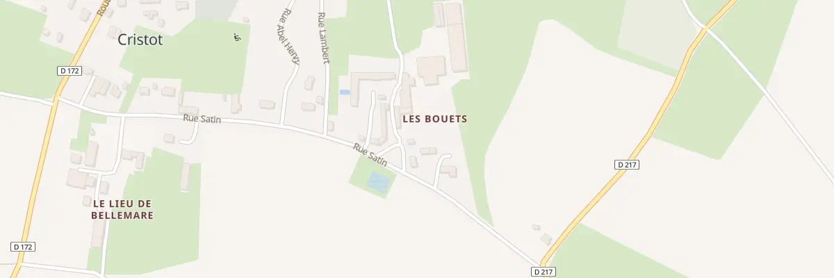 Plan du 17 Rue Satin à Cristot
