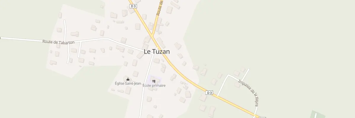 Plan du 57 Rte du Chateau d’Eau au Tuzan