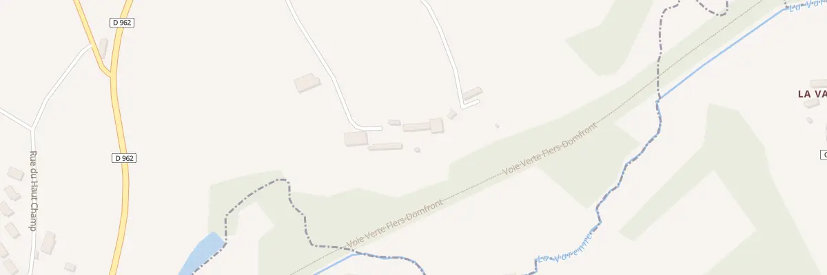 Plan du 3 La Bansardiere au Châtellier