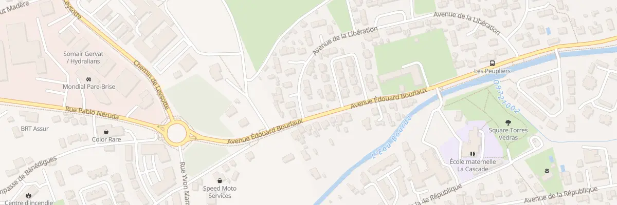 Plan du 67 Rue Edouard Bourlaux à Villenave-d’Ornon