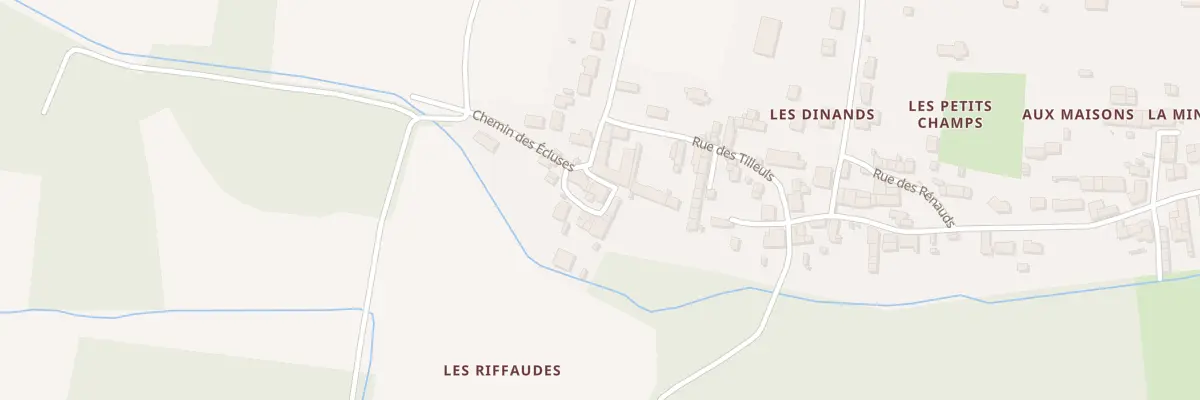 Plan du 3 Rue des Vrillons à La Vergne